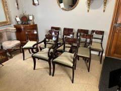 Ten Regency Mahogany Dining Chairs C 1820 - 2746001