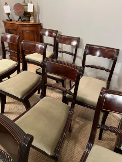 Ten Regency Mahogany Dining Chairs C 1820 - 2746006