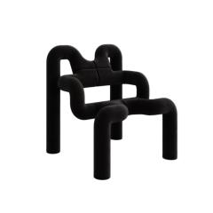 Terje Ekstrom Contemporary Black Armchair Mod Ekstrem Designed by Terje Ekstrom - 3233593