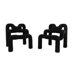 Terje Ekstrom Contemporary Black Armchair Mod Ekstrem Designed by Terje Ekstrom - 3233594