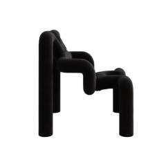 Terje Ekstrom Contemporary Black Armchair Mod Ekstrem Designed by Terje Ekstrom - 3233596