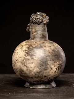 Terraccotta Jug in the shape of a male Tshokwe People DRC  - 4266552