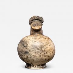 Terraccotta Jug in the shape of a male Tshokwe People DRC  - 4267348