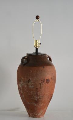 Terracotta Jar Form Table Lamp - 1737816