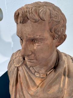 Terracotta Roman Style Bust Sculpture - 4315664