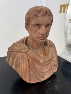Terracotta Roman Style Bust Sculpture - 4315667
