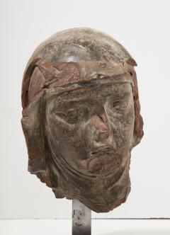 Terracotta and Ceramic Mounted Bust Italy - 4047236
