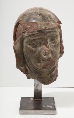 Terracotta and Ceramic Mounted Bust Italy - 4047241