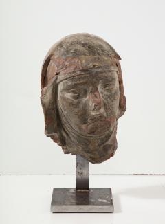 Terracotta and Ceramic Mounted Bust Italy - 4047243