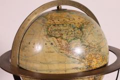 Terrestrial Globe By J Forest Paris 19th Century - 3993261