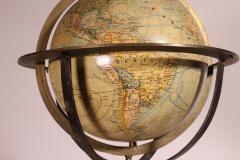 Terrestrial Globe By J Forest Paris 19th Century - 3993267