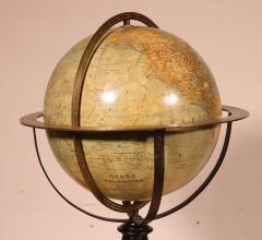 Terrestrial Globe By J forest 19th Century - 3953928