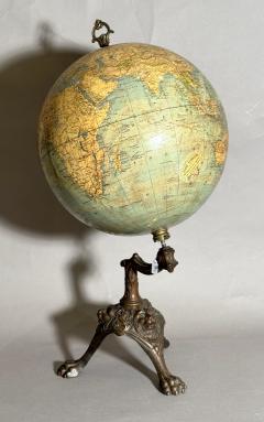 Terrestrial globe Merzbach Falk Belgium circa 1880 - 3985156