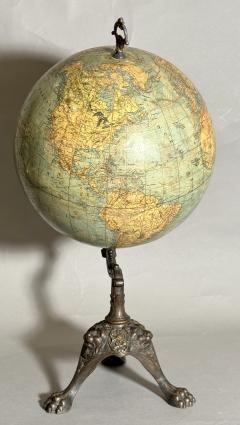 Terrestrial globe Merzbach Falk Belgium circa 1880 - 3985158