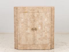 Tessalated Travertine Cabinet Late 20th C - 3317545