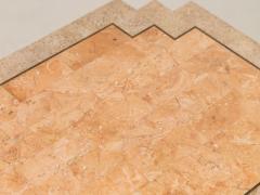 Tessalated Travertine Cabinet Late 20th C - 3317553