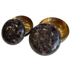 Tessellated Horn Dresser Boxes by Enrique Garcel Colombia - 4395387