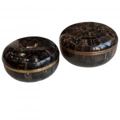 Tessellated Horn Dresser Boxes by Enrique Garcel Colombia - 4395467