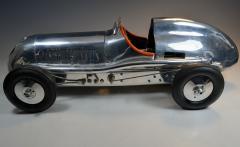Tether Race Car Aluminum Model England 1950 - 3129152