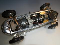 Tether Race Car Aluminum Model England 1950 - 3129153