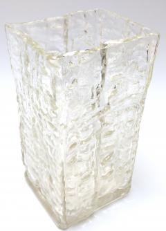 Textured 1960s Girandi Glass Vase - 321692