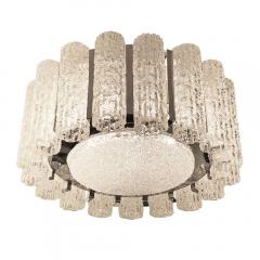 Textured Murano Glass Chandelier Two Available - 1715358