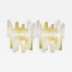 Textured Vibrantly Colored Murano Glass Sconces - 4003951