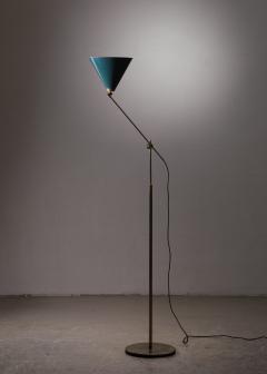 Th Valentiner Adjustable floor lamp by Th Valentiner Denmark - 2795541