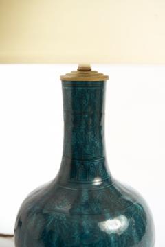 Th odore Deck Pair of Ceramic Table Lamps by Th odore Deck 1823 1891  - 4209587