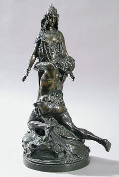 Th odore Louis Auguste Rivi re French Art Nouveau Bronze Sculpture - 172471