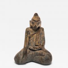 Thai Gilt Bronze Seated Buddha - 4168461