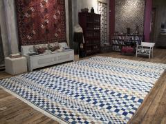 The Checkerboard Blue Brown  - 4617412