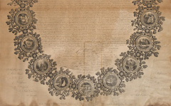 The Declaration of Independence Broadside Published by Phelps Ensign - 3726094