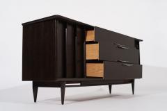 The Eloquence Credenza in Dark Walnut by Kent Coffey C 1950s - 2987707