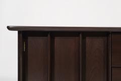 The Eloquence Credenza in Dark Walnut by Kent Coffey C 1950s - 2987713