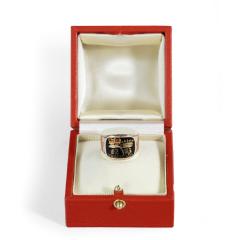 The Enamel Gold Nelson Memorial Ring Made For His Aunt Mrs Thomasine Goulty - 1242894