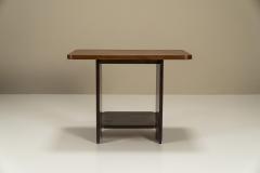 The Hague School Side Table In Mahogany The Netherlands 1930s - 3325814