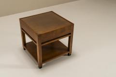 The Hague School Square Coffee Table In Oak The Netherlands 1930s - 3283299