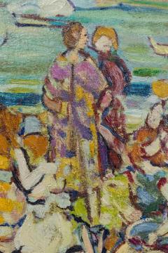 The Inlet Painting of Summer Scene - 4640940