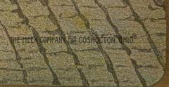 The Meek Company Coshocton Ohio Brookfield Rye Tin Advertising Sign American Circa 1901 - 275254