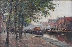The Peniches Along The Canal Prosper De Wit 1860 1947  - 4615391