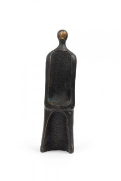 The Pillar Limited Edition Bronze Brutalist Contemporary Figural Sculpture - 4195396