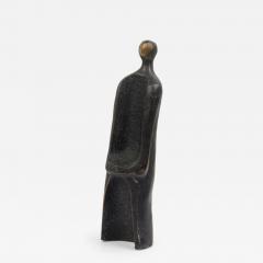The Pillar Limited Edition Bronze Brutalist Contemporary Figural Sculpture - 4211745