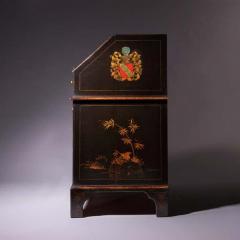 The Sir William Stephenson 18th Century George II Lacquer Chinoiserie Bureau - 4040067