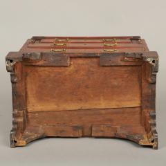 The Solomon Lincoln Family Diminutive Chippendale Slant Lid Desk - 4533593