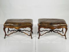 The leather shows wear and signs of repair  - 3235774