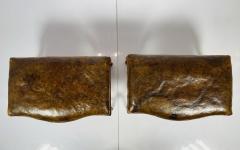 The leather shows wear and signs of repair  - 3235783