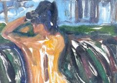 Theo Hios Seated Female Nude  - 4774707