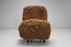 Theo Ruth Congo Lounge Chair in Mongolian Shearling by Theo Ruth The Netherlands 1950s - 4028070