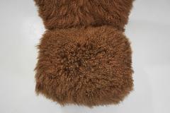 Theo Ruth Congo Lounge Chair in Mongolian Shearling by Theo Ruth The Netherlands 1950s - 4747060